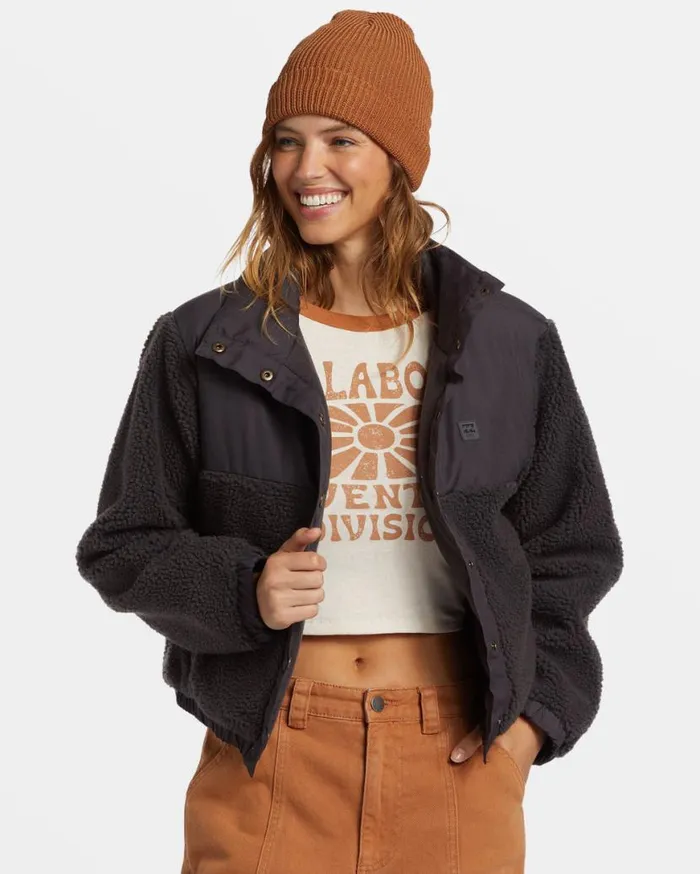 Womens Lost Trails Jacket Black Sands Billabong Jackets