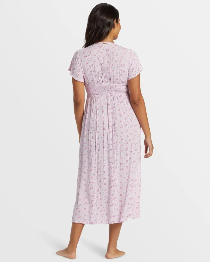 Womens Morning Sky Midi Dress Iced Lavender Billabong Dresses Womens Morning Sky Midi Dress Iced Lavender Billabong Dresses