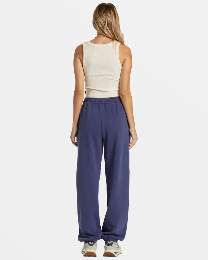 Womens Palmin Elastic Waist Joggers I Sea Indigo Billabong Jeans and Pants Womens Palmin Elastic Waist Joggers I Sea Indigo Billabong Jeans and Pants