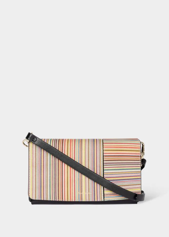 Womens Paul Smith Bags 039Signature Stripe039 Phone Bag