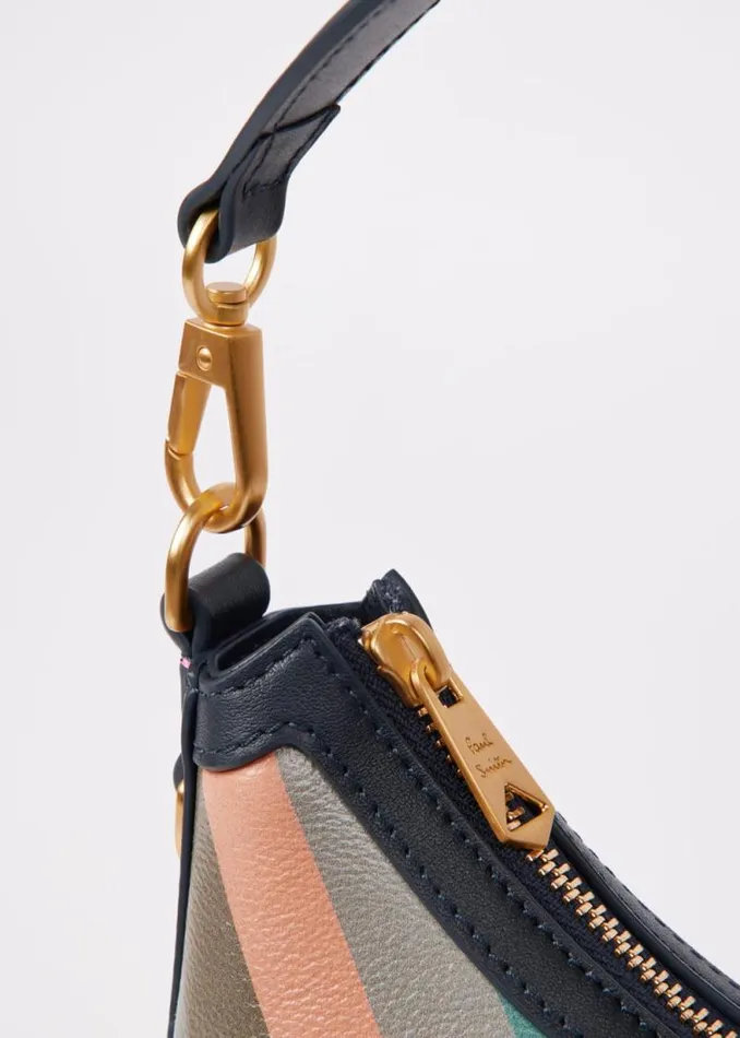 Womens Paul Smith Bags 039Swirl039 Leather Mini Hobo Bag