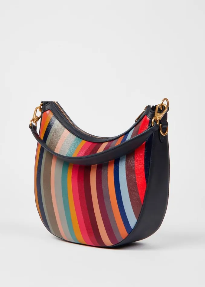 Womens Paul Smith Bags 039Swirl039 Leather Mini Hobo Bag