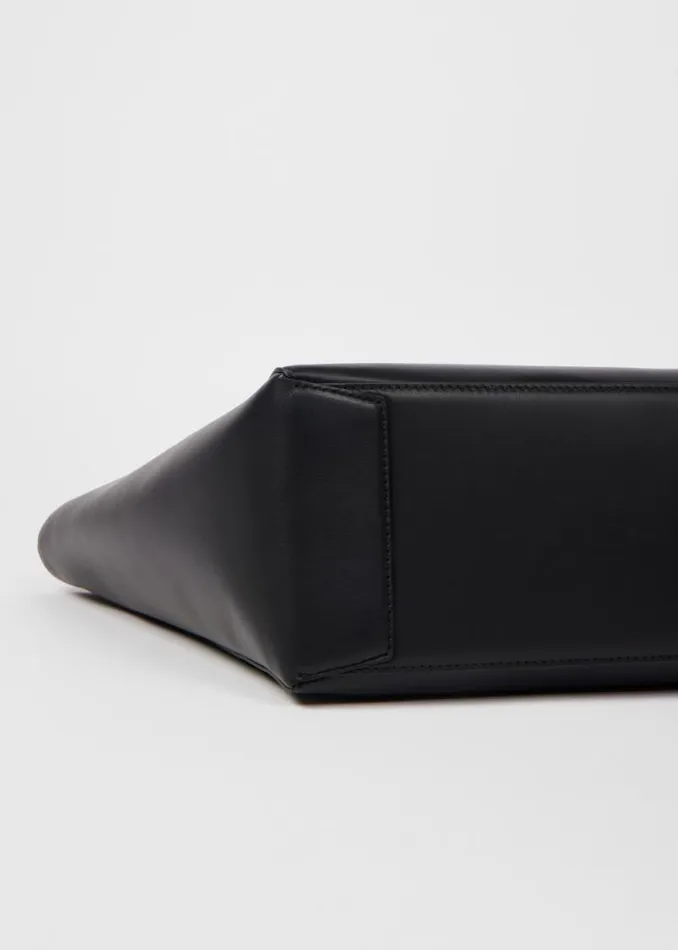 Womens Paul Smith Bags Black Leather 039Signature Stripe039 Trim Tote Bag Womens Paul Smith Bags Black Leather 039Signature Stripe039 Trim Tote Bag