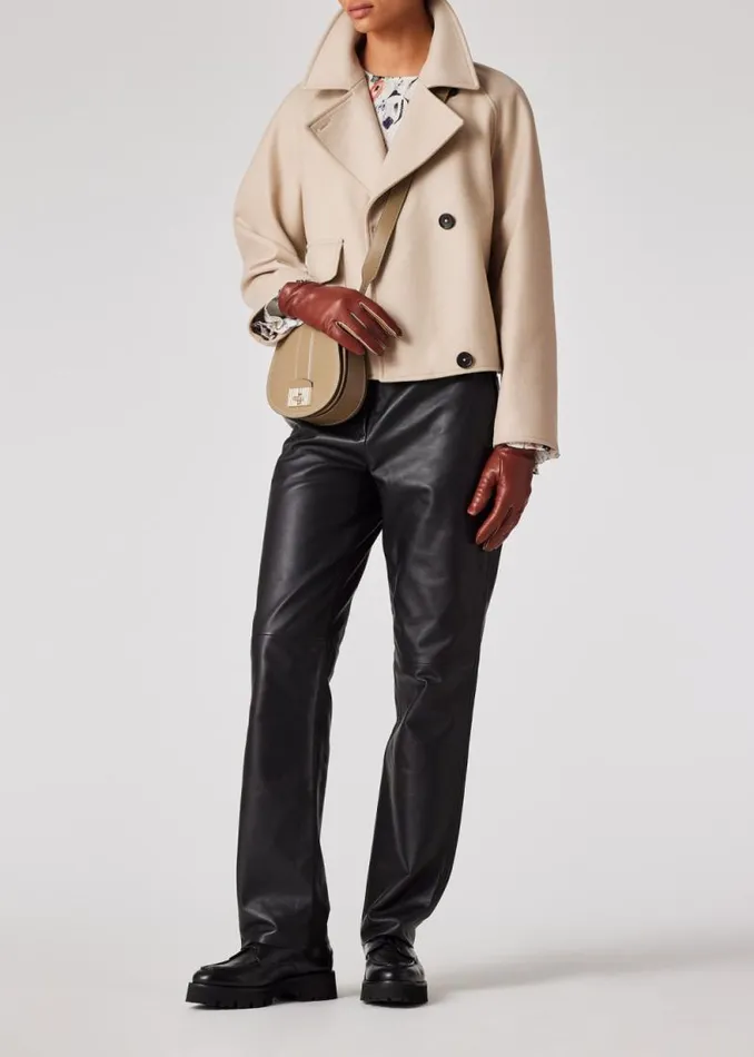 Womens Paul Smith Bags Khaki Leather Satchel Bag Womens Paul Smith Bags Khaki Leather Satchel Bag