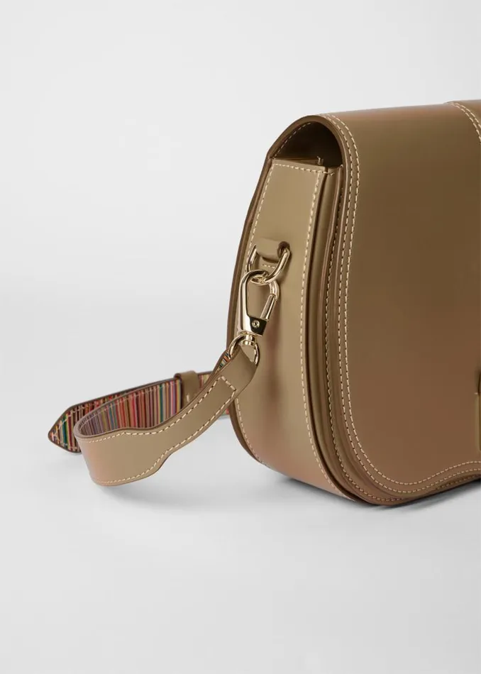 Womens Paul Smith Bags Khaki Leather Satchel Bag Womens Paul Smith Bags Khaki Leather Satchel Bag