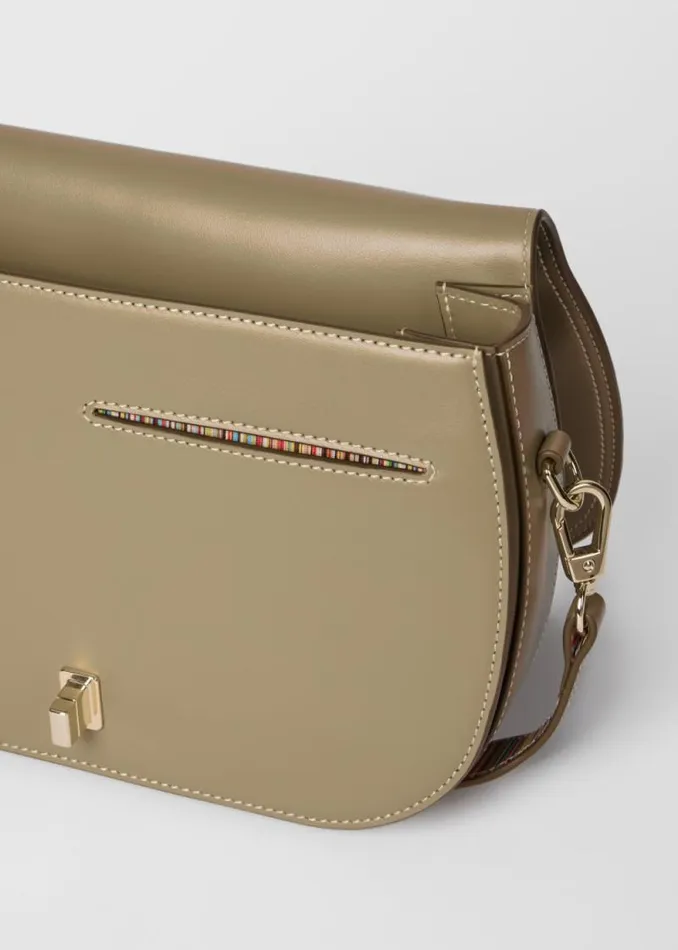 Womens Paul Smith Bags Khaki Leather Satchel Bag Womens Paul Smith Bags Khaki Leather Satchel Bag