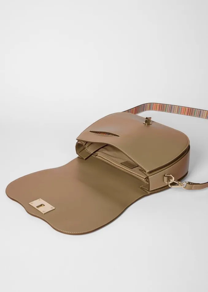 Womens Paul Smith Bags Khaki Leather Satchel Bag Womens Paul Smith Bags Khaki Leather Satchel Bag