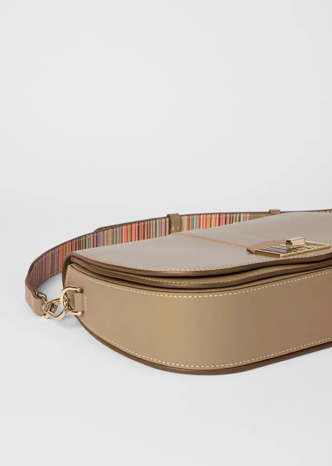 Womens Paul Smith Bags Khaki Leather Satchel Bag Womens Paul Smith Bags Khaki Leather Satchel Bag