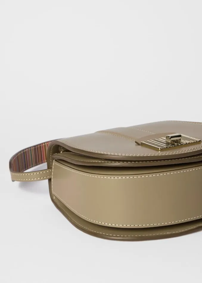 Womens Paul Smith Bags Khaki Leather Tear Drop Bag