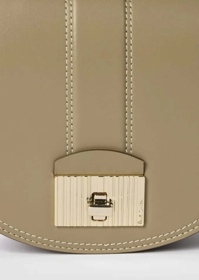 Womens Paul Smith Bags Khaki Leather Tear Drop Bag