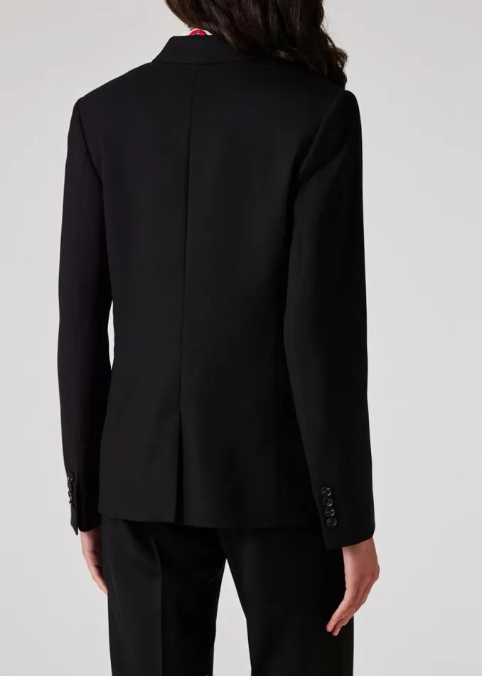 Womens Paul Smith Blazers A Suit To Travel In 8211 Black Wool Double Breasted Blazer Womens Paul Smith Blazers A Suit To Travel In 8211 Black Wool Double Breasted Blazer