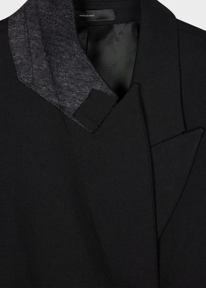 Womens Paul Smith Blazers A Suit To Travel In 8211 Black Wool Double Breasted Blazer Womens Paul Smith Blazers A Suit To Travel In 8211 Black Wool Double Breasted Blazer
