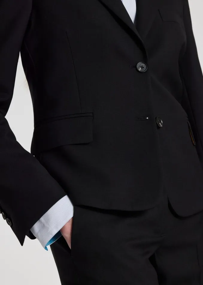 Womens Paul Smith Blazers Black Cropped 039A Suit To Travel In039 Wool Blazer Womens Paul Smith Blazers Black Cropped 039A Suit To Travel In039 Wool Blazer