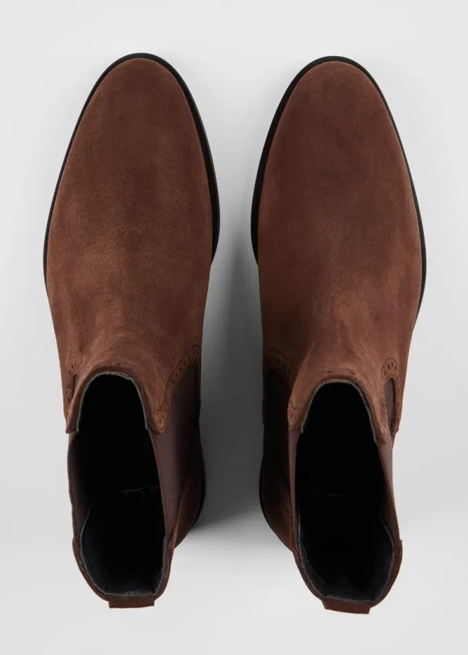 Womens Paul Smith Boots Suede Chocolate Brown 039Malanga039 Boots Womens Paul Smith Boots Suede Chocolate Brown 039Malanga039 Boots