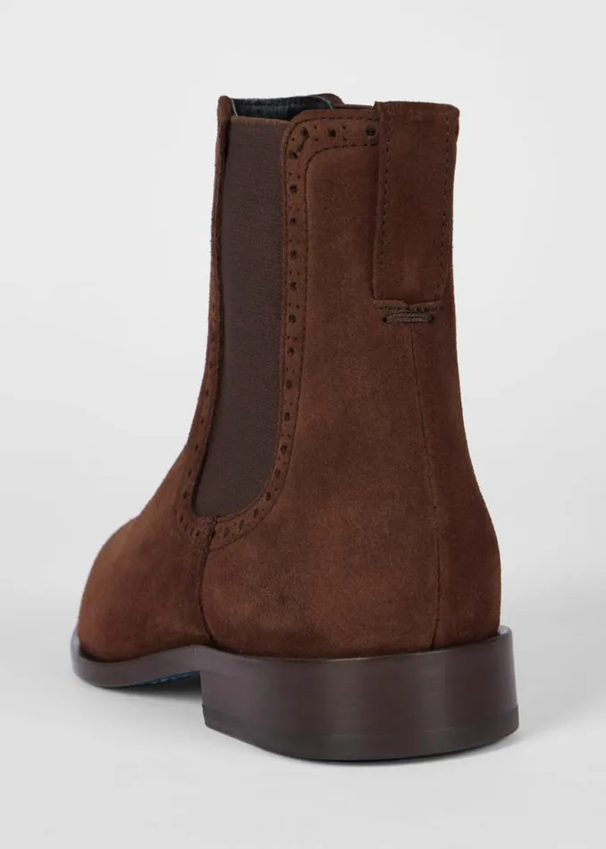 Womens Paul Smith Boots Suede Chocolate Brown 039Malanga039 Boots Womens Paul Smith Boots Suede Chocolate Brown 039Malanga039 Boots
