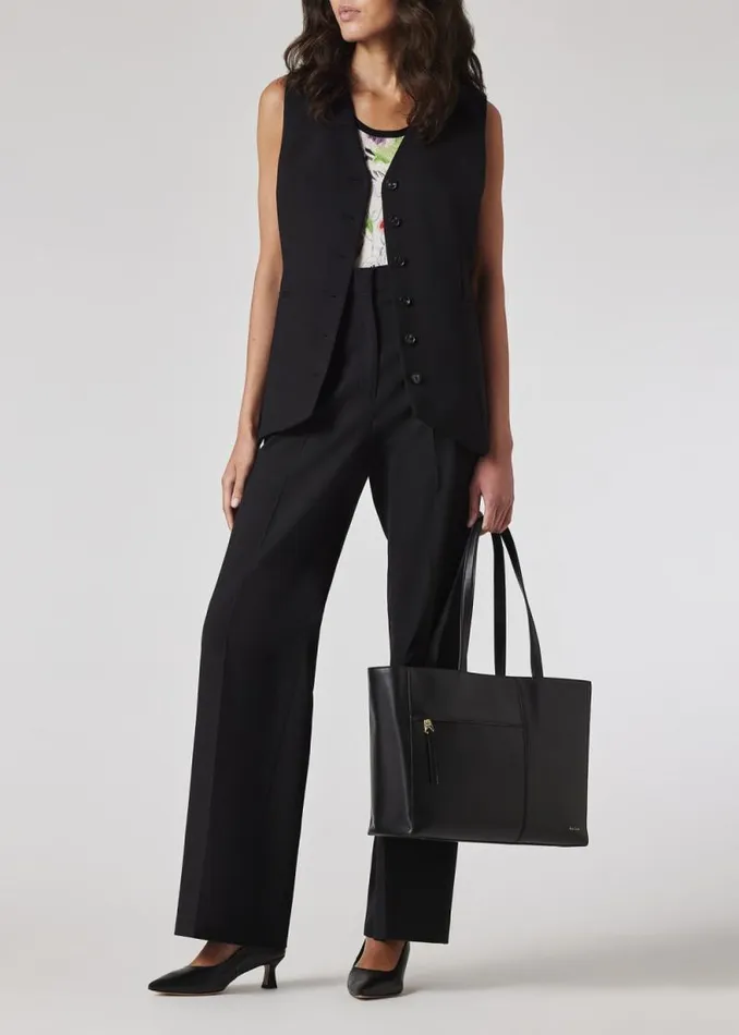 Womens Paul Smith Coats and Jackets A Suit To Travel In 8211 Black Wool Travel Waistcoat Womens Paul Smith Coats and Jackets A Suit To Travel In 8211 Black Wool Travel Waistcoat