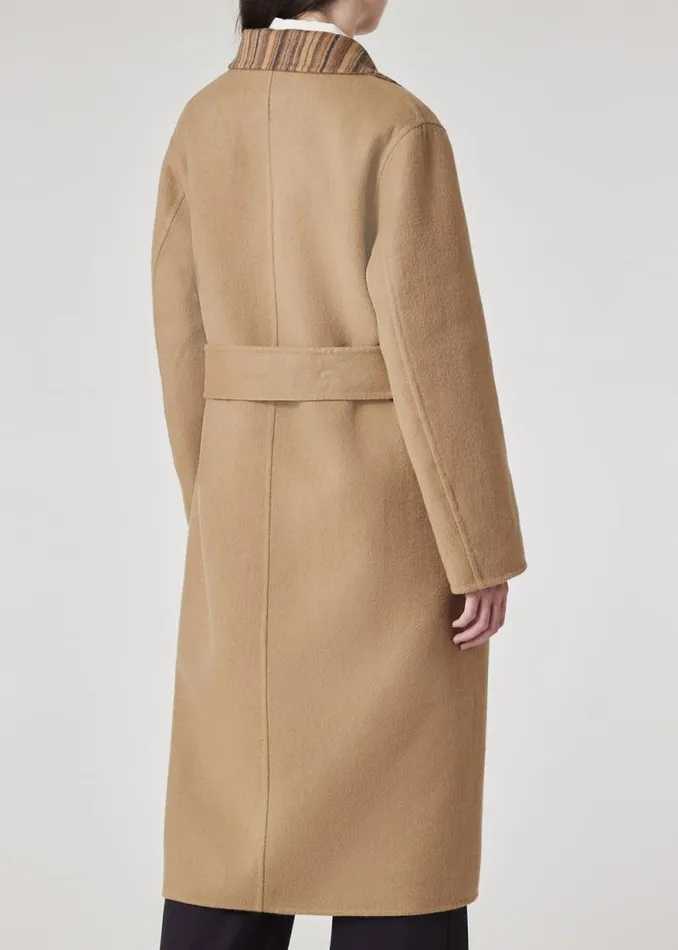 Womens Paul Smith Coats and Jackets Wool Reversible 039Signature Stripe039 Cocoon Coat Womens Paul Smith Coats and Jackets Wool Reversible 039Signature Stripe039 Cocoon Coat