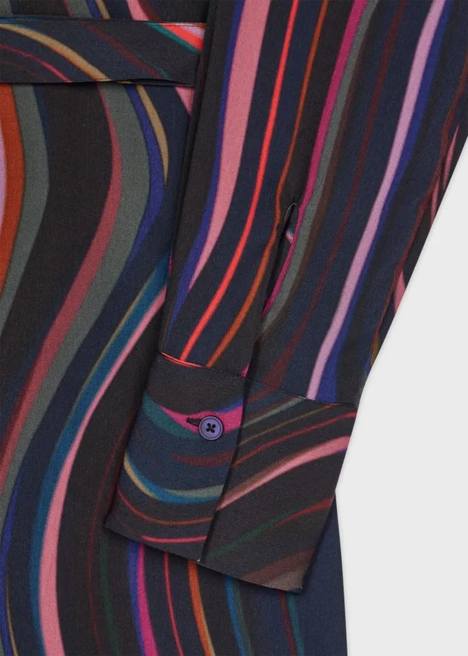 Womens Paul Smith Dresses 039Midnight Swirl039 Shirt Dress Womens Paul Smith Dresses 039Midnight Swirl039 Shirt Dress