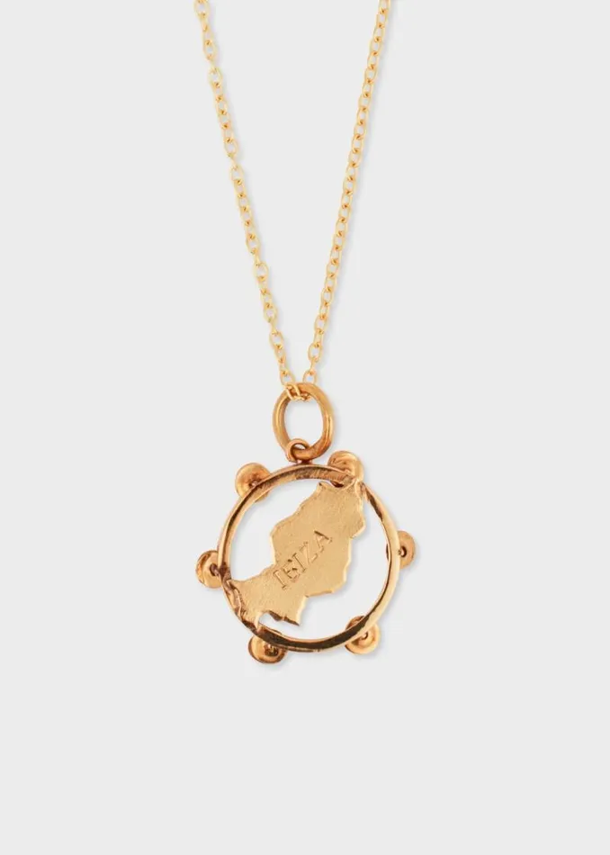 Womens Paul Smith Jewellery 039Articulated Ibiza Tambourine039 Vintage Gold Necklace By Baroque Rocks Womens Paul Smith Jewellery 039Articulated Ibiza Tambourine039 Vintage Gold Necklace By Baroque Rocks