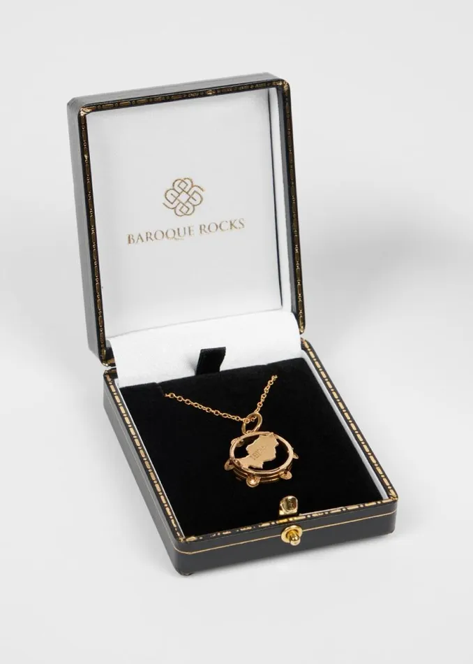 Womens Paul Smith Jewellery 039Articulated Ibiza Tambourine039 Vintage Gold Necklace By Baroque Rocks Womens Paul Smith Jewellery 039Articulated Ibiza Tambourine039 Vintage Gold Necklace By Baroque Rocks
