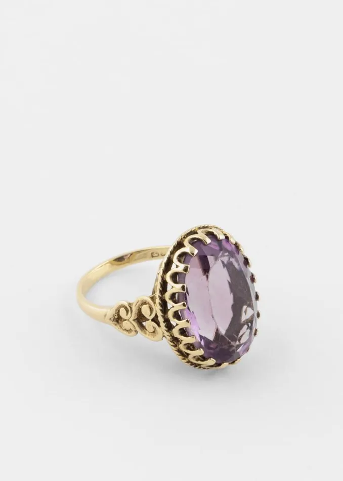 Womens Paul Smith Jewellery 039Enormous Amethyst039 Cocktail Ring By Baroque Rocks Womens Paul Smith Jewellery 039Enormous Amethyst039 Cocktail Ring By Baroque Rocks