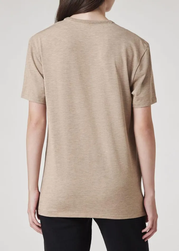 Womens Paul Smith Loungewear Light Brown ModalBlend ShortSleeve TShirt Womens Paul Smith Loungewear Light Brown ModalBlend ShortSleeve TShirt