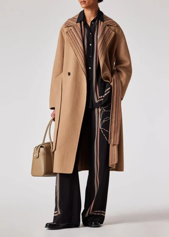 Womens Paul Smith Pants Black Magnolia 039Signature Stripe039 Trousers Womens Paul Smith Pants Black Magnolia 039Signature Stripe039 Trousers