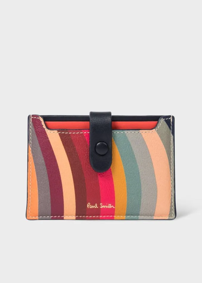 Womens Paul Smith Purses 039Swirl039 Card Holder