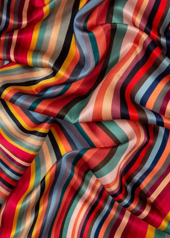 Womens Paul Smith Scarves 039Swirl039 Silk Scarf Womens Paul Smith Scarves 039Swirl039 Silk Scarf