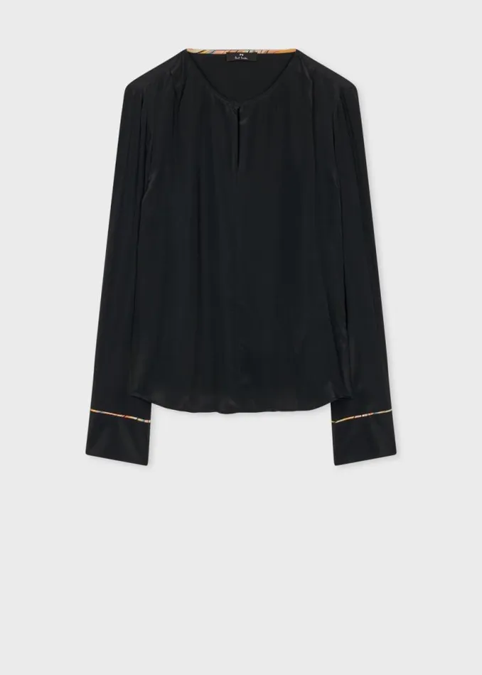 Womens Paul Smith Shirts Silk 039Swirl039 Blouse Womens Paul Smith Shirts Silk 039Swirl039 Blouse