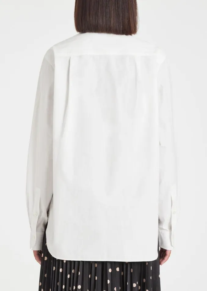 Womens Paul Smith Shirts White 039Signature Stripe039 Shirt Womens Paul Smith Shirts White 039Signature Stripe039 Shirt