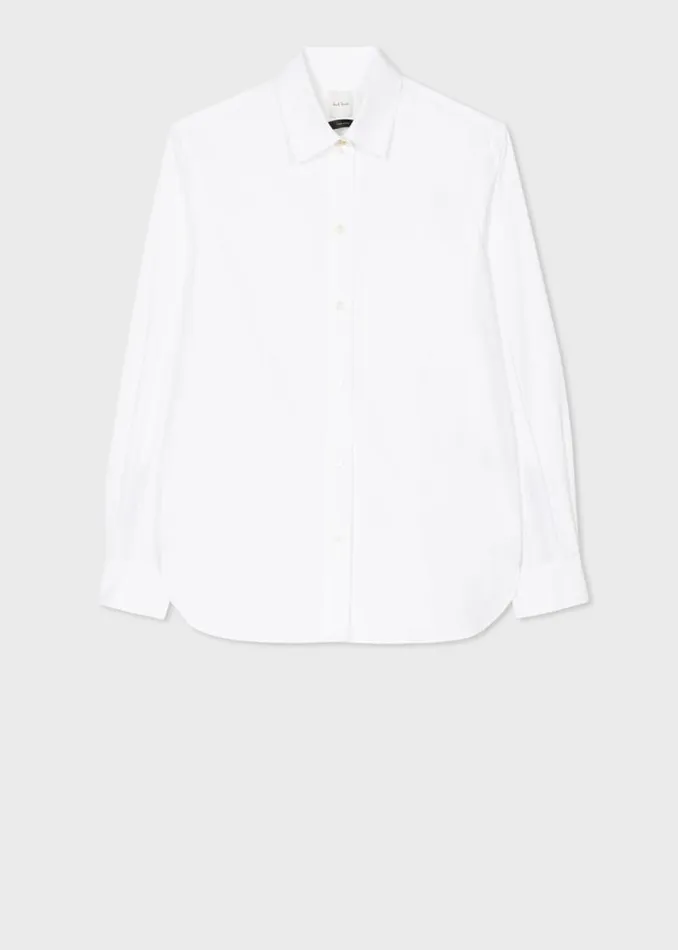 Womens Paul Smith Shirts White 039Signature Stripe039 Shirt Womens Paul Smith Shirts White 039Signature Stripe039 Shirt