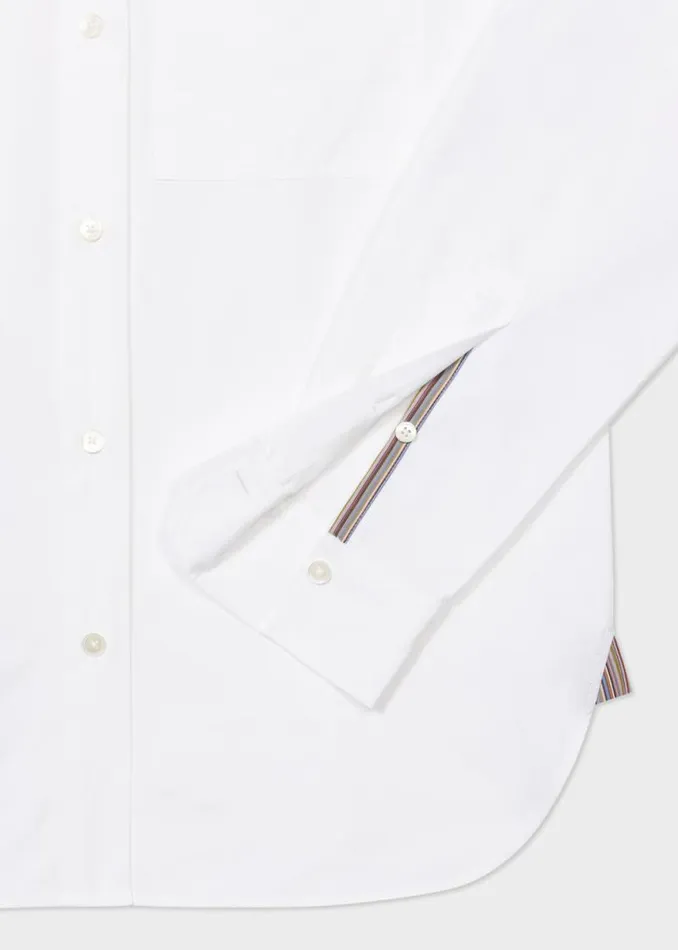 Womens Paul Smith Shirts White 039Signature Stripe039 Shirt Womens Paul Smith Shirts White 039Signature Stripe039 Shirt