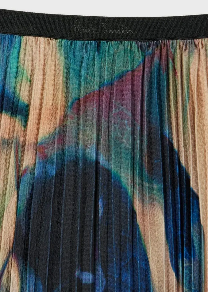 Womens Paul Smith Skirts and Shorts 039Solar039 Pleated Midi Skirt Womens Paul Smith Skirts and Shorts 039Solar039 Pleated Midi Skirt