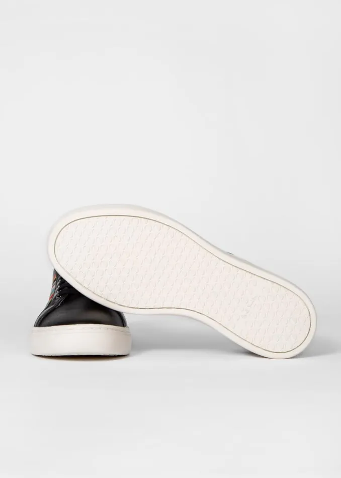 Womens Paul Smith Sneakers Black 039Lapin039 Sneakers With 039Swirl039 Womens Paul Smith Sneakers Black 039Lapin039 Sneakers With 039Swirl039