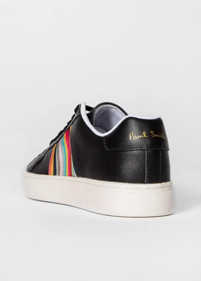 Womens Paul Smith Sneakers Black 039Lapin039 Sneakers With 039Swirl039 Womens Paul Smith Sneakers Black 039Lapin039 Sneakers With 039Swirl039
