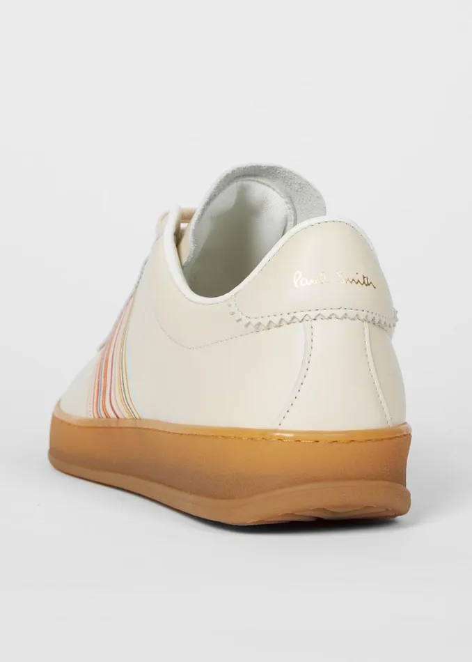 Womens Paul Smith Sneakers Ecru 039Monza039 Retro Sneakers Womens Paul Smith Sneakers Ecru 039Monza039 Retro Sneakers