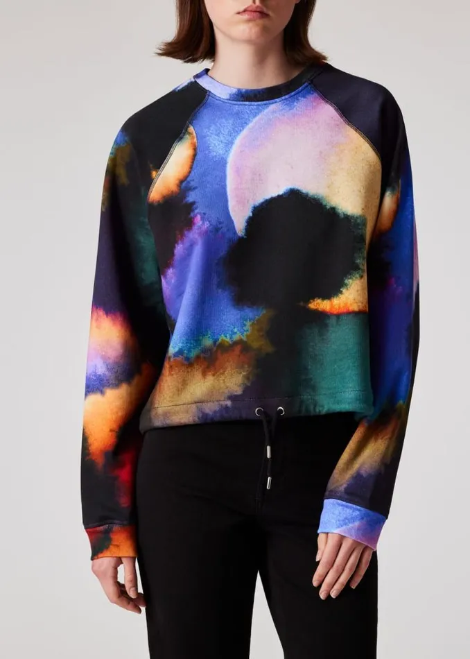 Womens Paul Smith Sweatshirts and Hoodies 039Aurora039 Crew Neck Sweatshirt