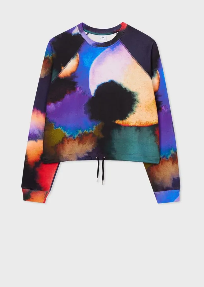 Womens Paul Smith Sweatshirts and Hoodies 039Aurora039 Crew Neck Sweatshirt