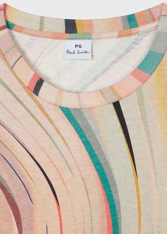 Womens Paul Smith TShirts 039Swirl039 TShirt Womens Paul Smith TShirts 039Swirl039 TShirt