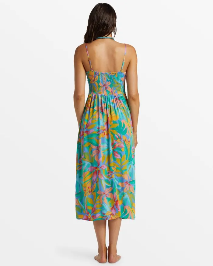 Womens Red Hot CutOut Midi Dress Marina Billabong Dresses Womens Red Hot CutOut Midi Dress Marina Billabong Dresses