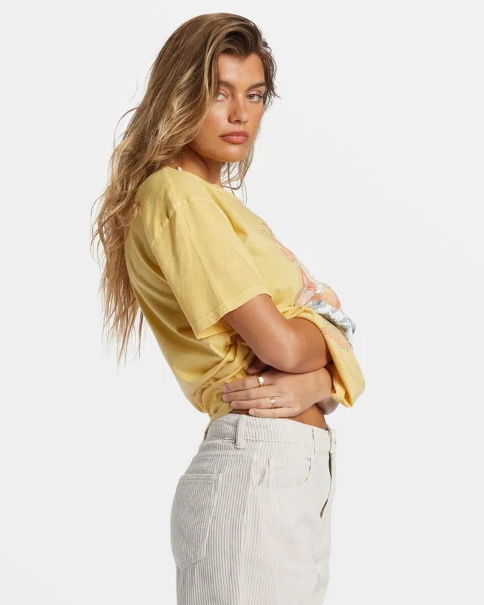 Womens Season Of The Sol TShirt Mellow Daze Billabong Graphic Tees and Tanks Womens Season Of The Sol TShirt Mellow Daze Billabong Graphic Tees and Tanks