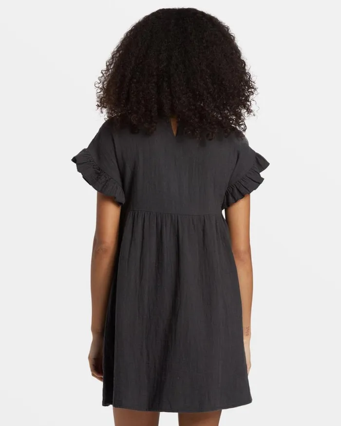 Womens So Breezy Dress Black Sands Billabong Dresses Womens So Breezy Dress Black Sands Billabong Dresses