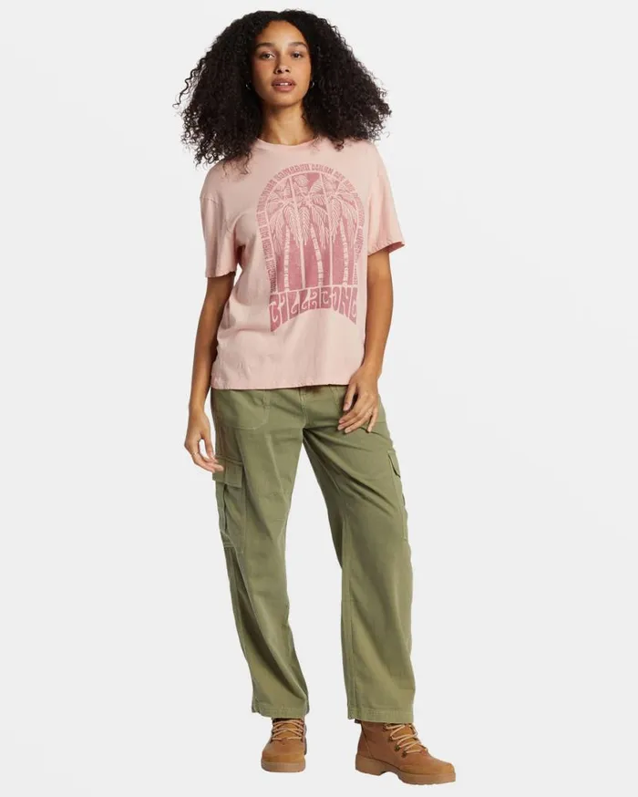 Womens Someday Dreams TShirt Dusty Peach Billabong Graphic Tees and Tanks Womens Someday Dreams TShirt Dusty Peach Billabong Graphic Tees and Tanks