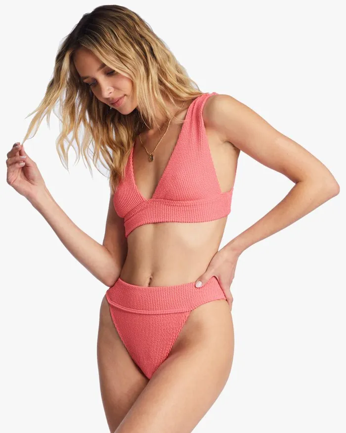 Womens Summer High Aruba Bikini Bottoms Coral Crush Billabong Bikini Bottoms