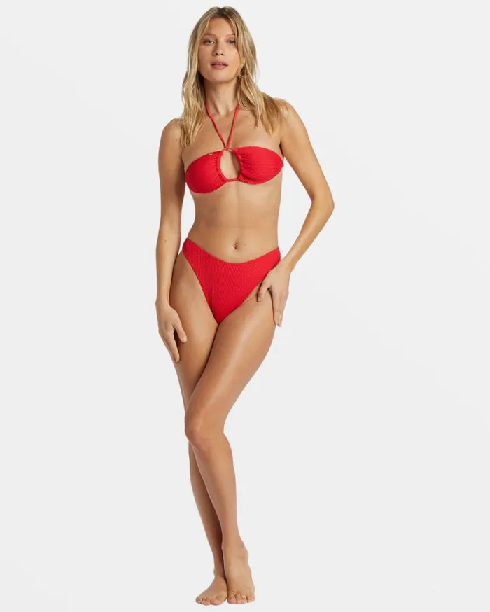 Womens Summer High Skimpy Hike Bikini Bottom Fiesta Red Billabong Bikini Bottoms Womens Summer High Skimpy Hike Bikini Bottom Fiesta Red Billabong Bikini Bottoms