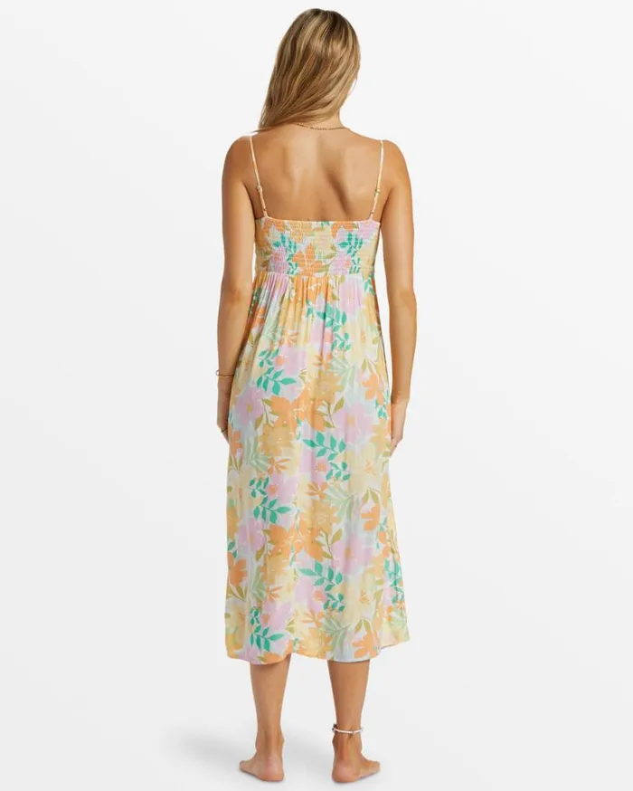 Womens Summer Shine Midi Dress Multi Billabong Dresses Womens Summer Shine Midi Dress Multi Billabong Dresses
