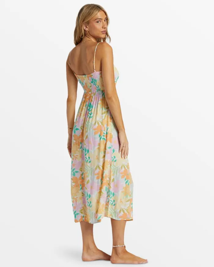 Womens Summer Shine Midi Dress Multi Billabong Dresses Womens Summer Shine Midi Dress Multi Billabong Dresses