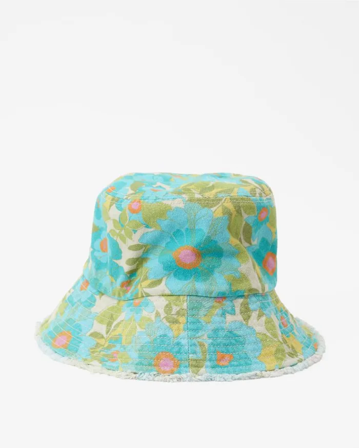 Womens Suns Out Bucket Hat Ocean Eyes Billabong Hats and Beanies Womens Suns Out Bucket Hat Ocean Eyes Billabong Hats and Beanies