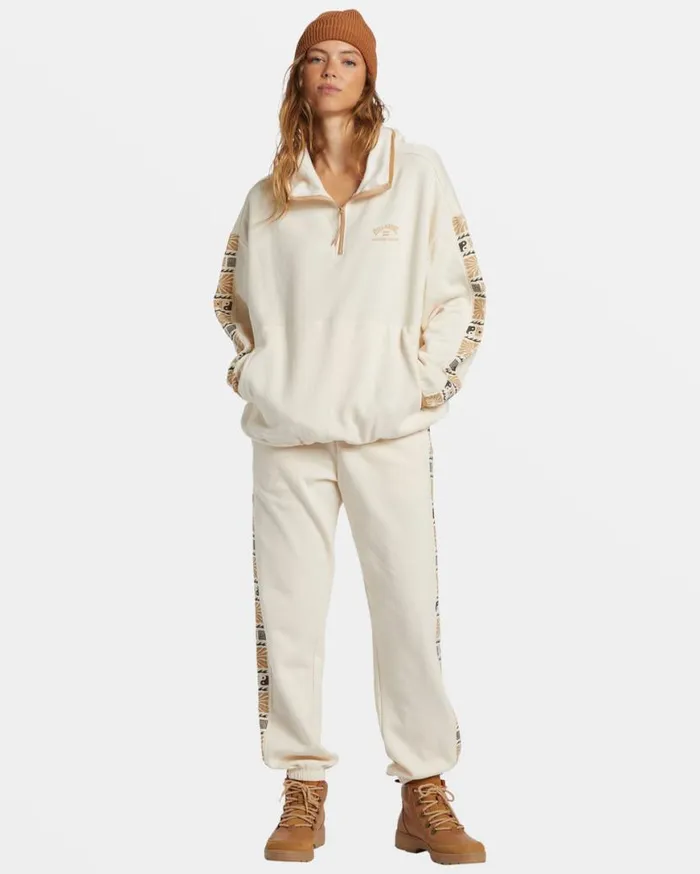 Womens Surf Adventure HalfZip Hoodie White Cap Billabong Sweatshirts and Fleece Womens Surf Adventure HalfZip Hoodie White Cap Billabong Sweatshirts and Fleece